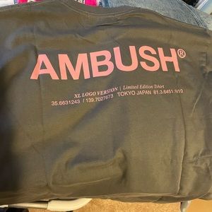 Ambush long sleeve tee size medium